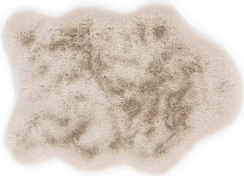 Descente de lit fausse fourrure TENDER DELUXE Crème 55x80 cm Cosy