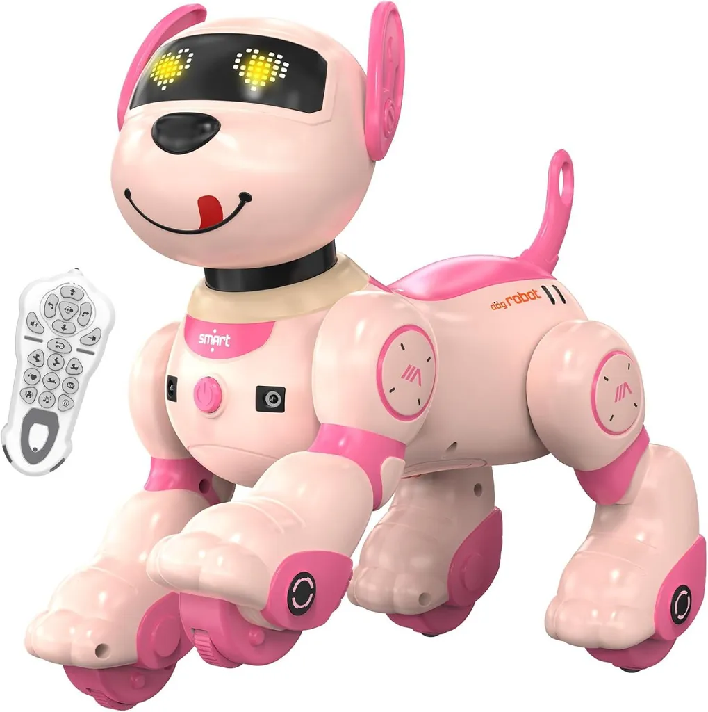 Chien Robot Interactif : Cadeau Idéal Enfant avec Télécommande et USB