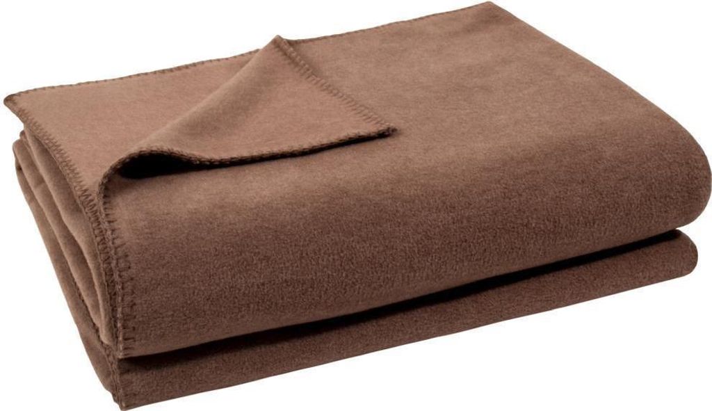 Zoeppritz Plaid Soft-Fleece Farbe smoke Größe 110x160