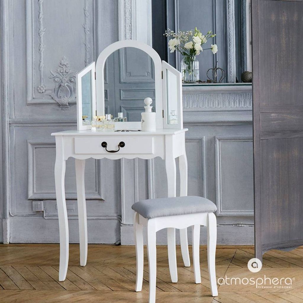 Schminktisch-Hocker "Aurell" - Atmosphera créateur Produktbild 9