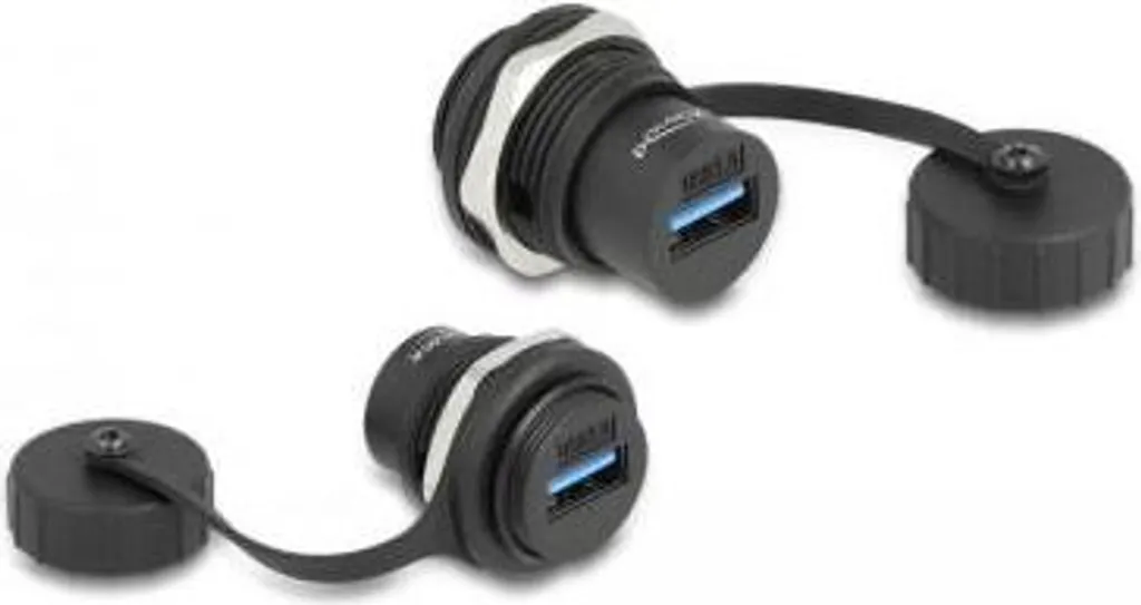 Embase USB de Panneau pour Extérieur IP67 Débit 5 Gbps Delock