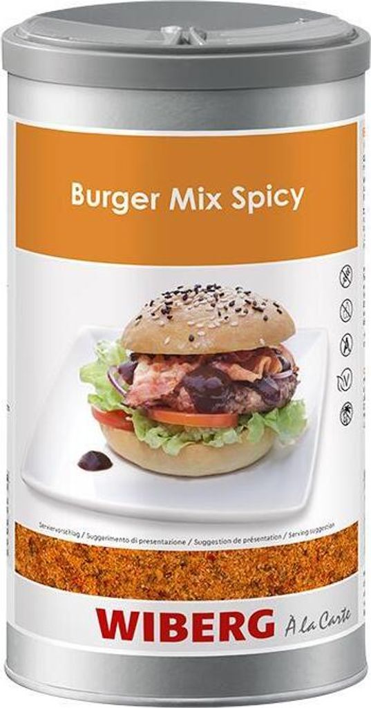 Wiberg-Burger Mix Spicy Würzmischung 760g