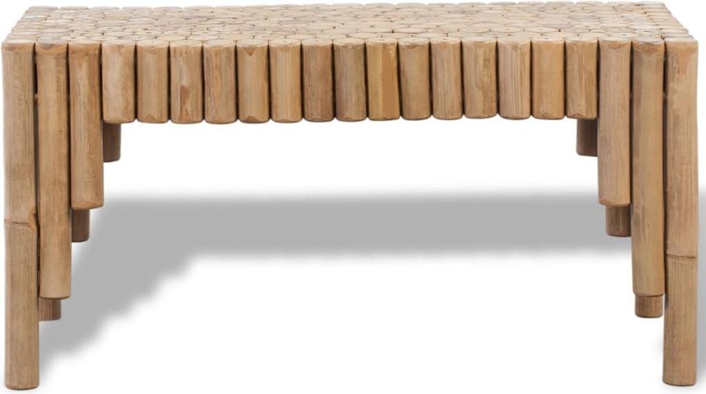 vidaXL Couchtisch Bambus