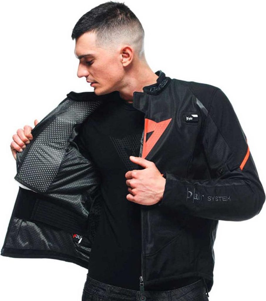 Dainese Outlet Smart Airbag Jacket Black 50 Men Black 50 Zdjęcie produktu 