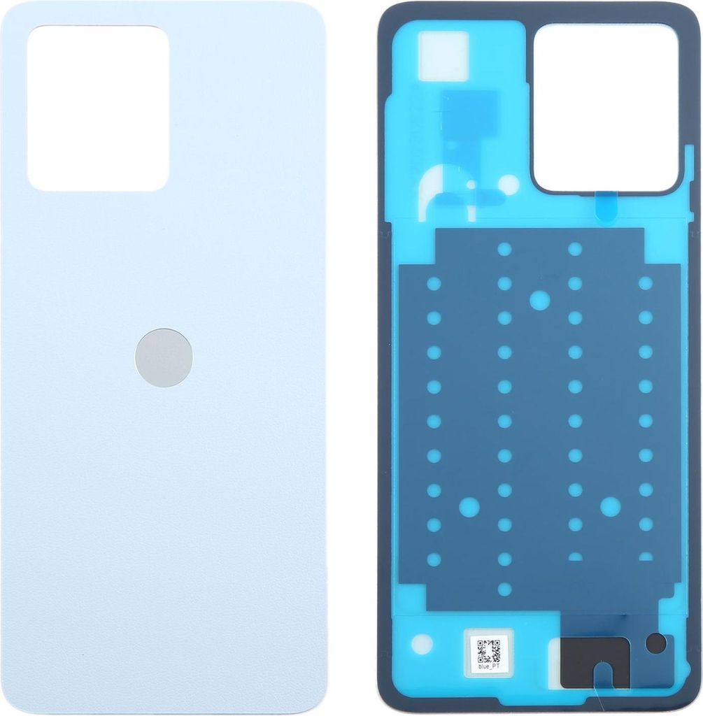 Für Motorola Moto G84 Akkudeckel Battery Back Cover Ersatzteil Reparatur Blau