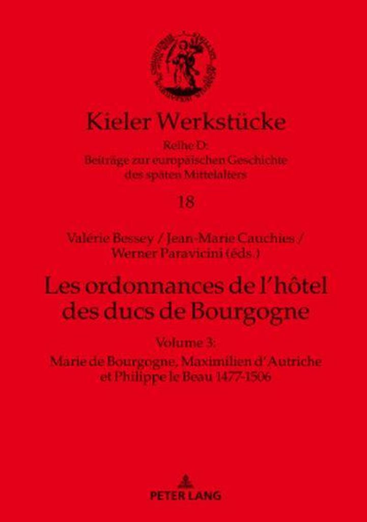 Les ordonnances de l'hôtel des ducs de Bourgogne