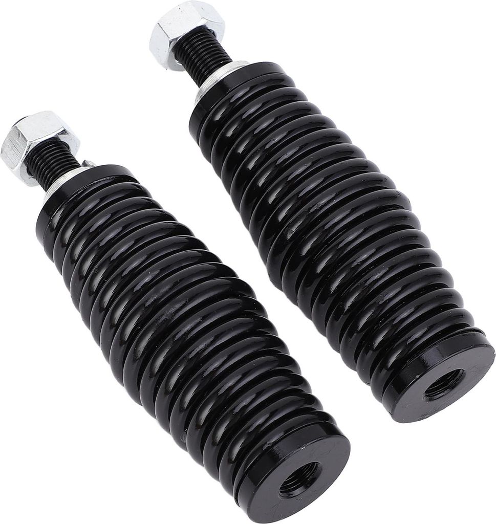 2 Stück robuste Antenne mit Federmontage, M12-Schraube, 5 mm, wasserdicht, stoßfest, für LED-Peitsche, UTV, ATV, Off-Road
