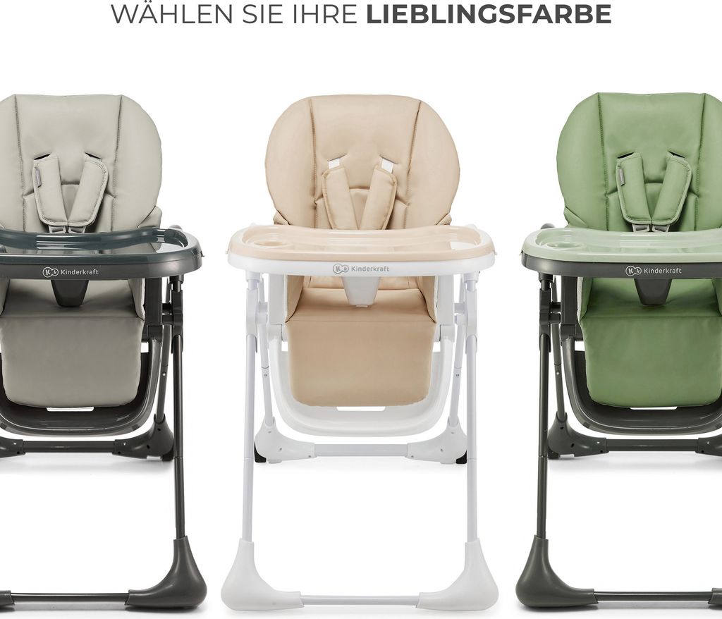 Kinderkraft TUMMIE 2-in-1 Fütterungsstuhl - klappbar - Produktbild 12