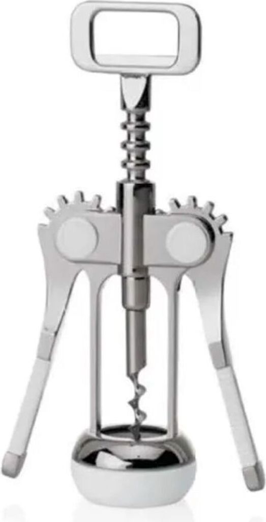 Korkenzieher mit flügeln mit flaschenöffner, 19 cm