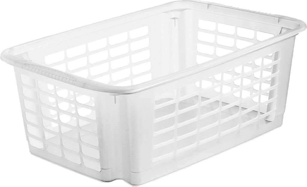 Drehstapelkorb 18 l REVERSO, Farbe:Transparent Produktbild 