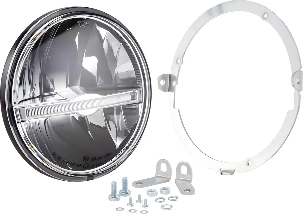 Amélioration éclairage LED pour Vespa PX et LML Star - Phare 143mm