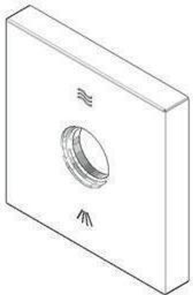 Dornbracht 092798021-06 Rosette mit Symbolen Ersatzteile