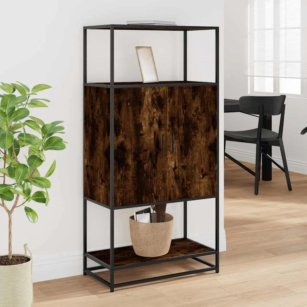 Credenza Maison Exclusive Rovere Affumicato | Mobile Soggiorno 4 Ante - 3