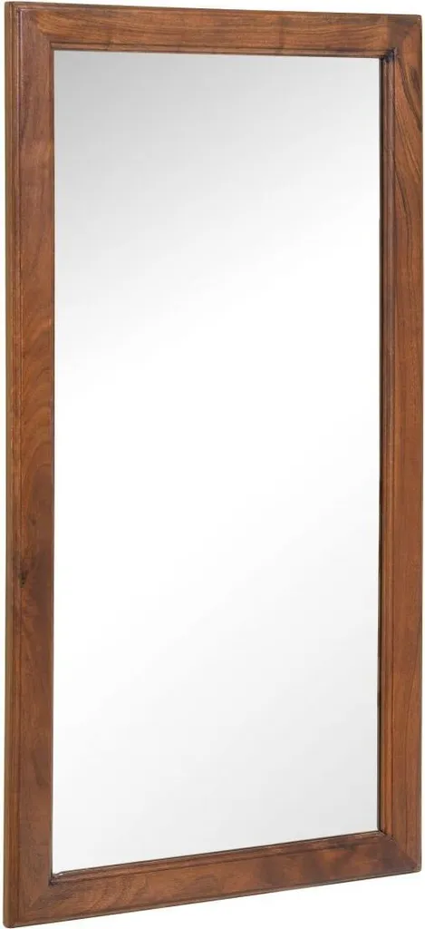 Miroir Décoratif 115x60cm en Acacia pour Salon et Entrée - OXFORD