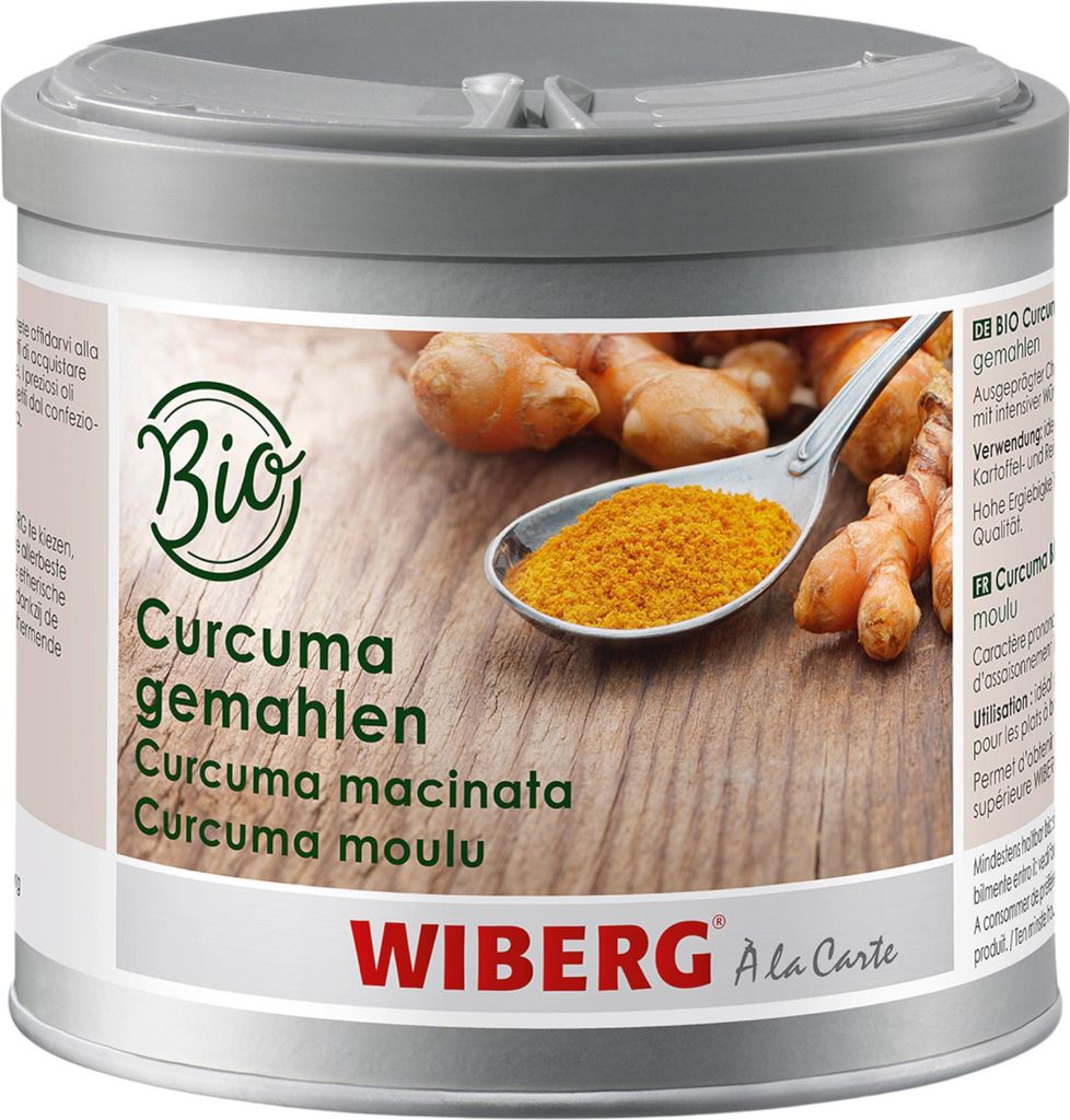 Wiberg -Curcuma gemahlen - 250 g Dose Produktbild 