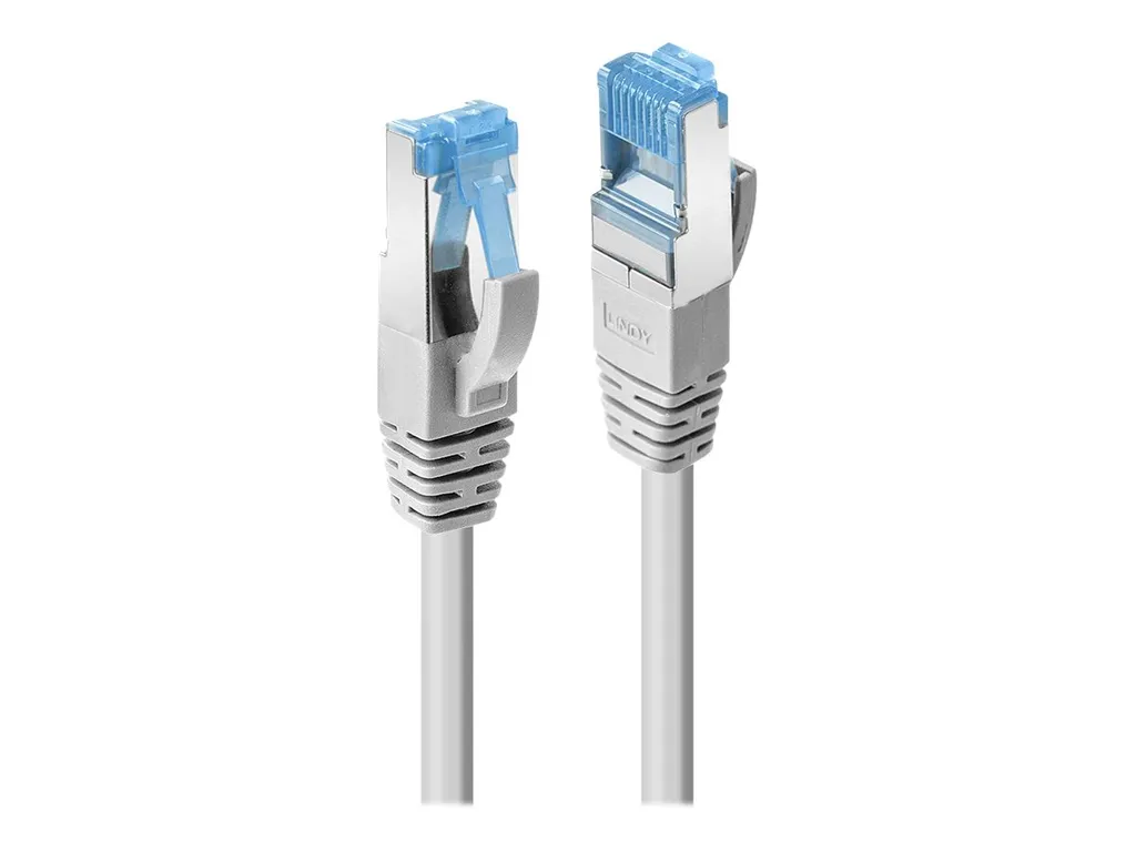Câble Ethernet RJ45 Cat 6A 30m Gris Lindy - Blindage TPE S/FTP