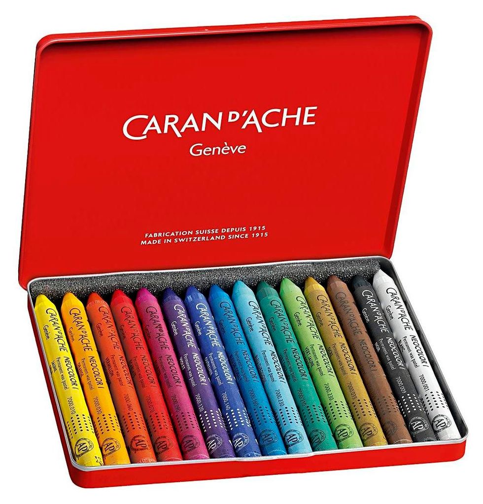 CARAN D'ACHE Pastels "Neocolor I", 15 couleurs, 7000.315 Image du produit 
