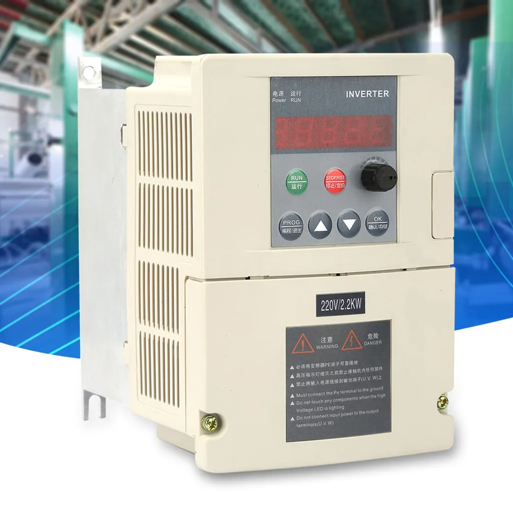 Convertisseur monophasé 2.2kW haute précision avec affichage digital - 5