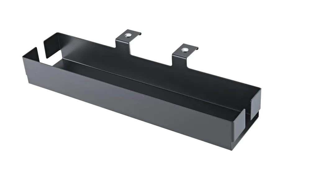 K&M 18808 Organisateur de câbles noir pour support clavier Omega