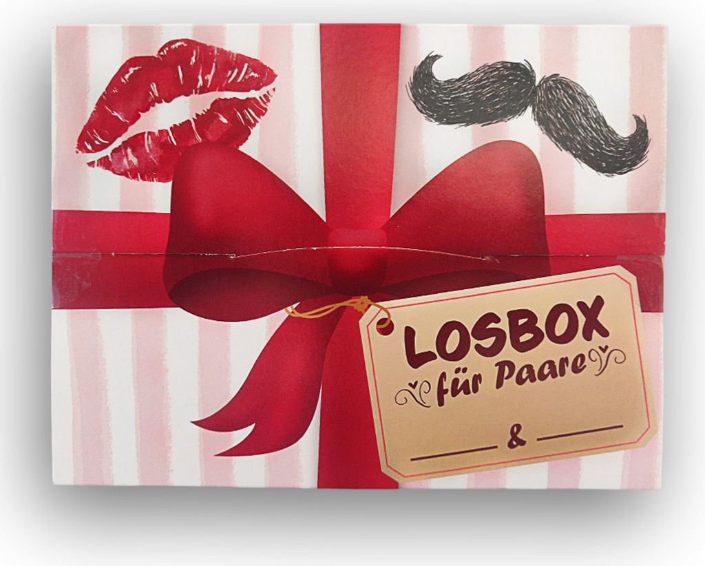 Losbox für Paare mit 50 Losen - das Spiel für Verliebte Produktbild 