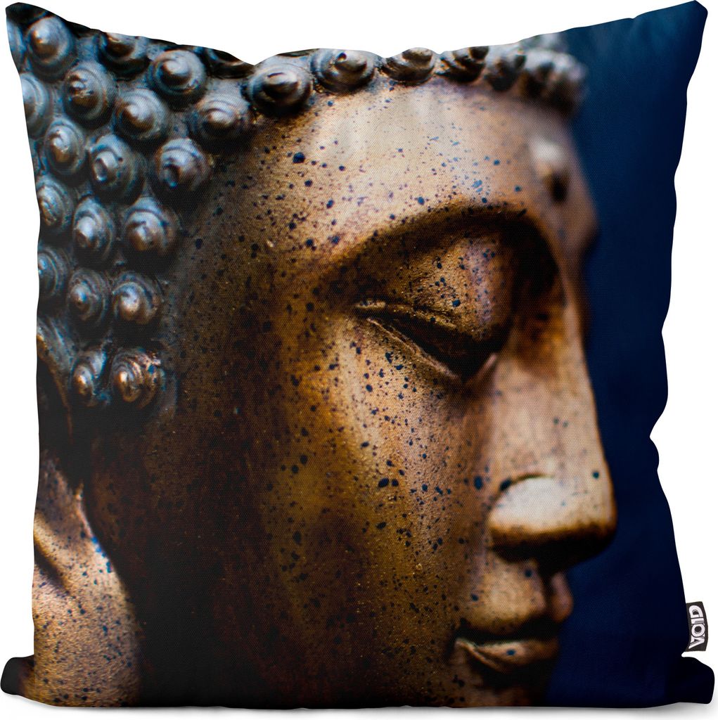 VOID Statue Buddha Kissenbezug Kissenhülle Sofakissen Kissen Deko Outdoor-Kissen Dekokissen