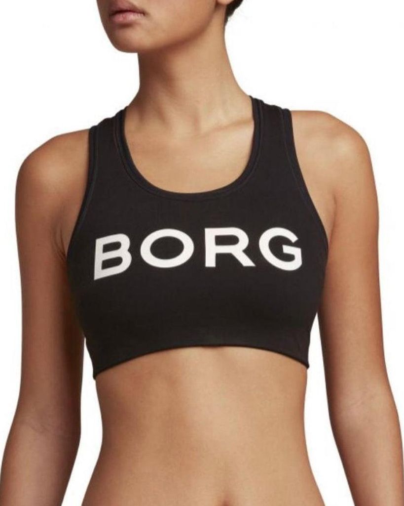 Björn Borg - Damen - Solid Soft Top BH - Schwarz - Gr. 36