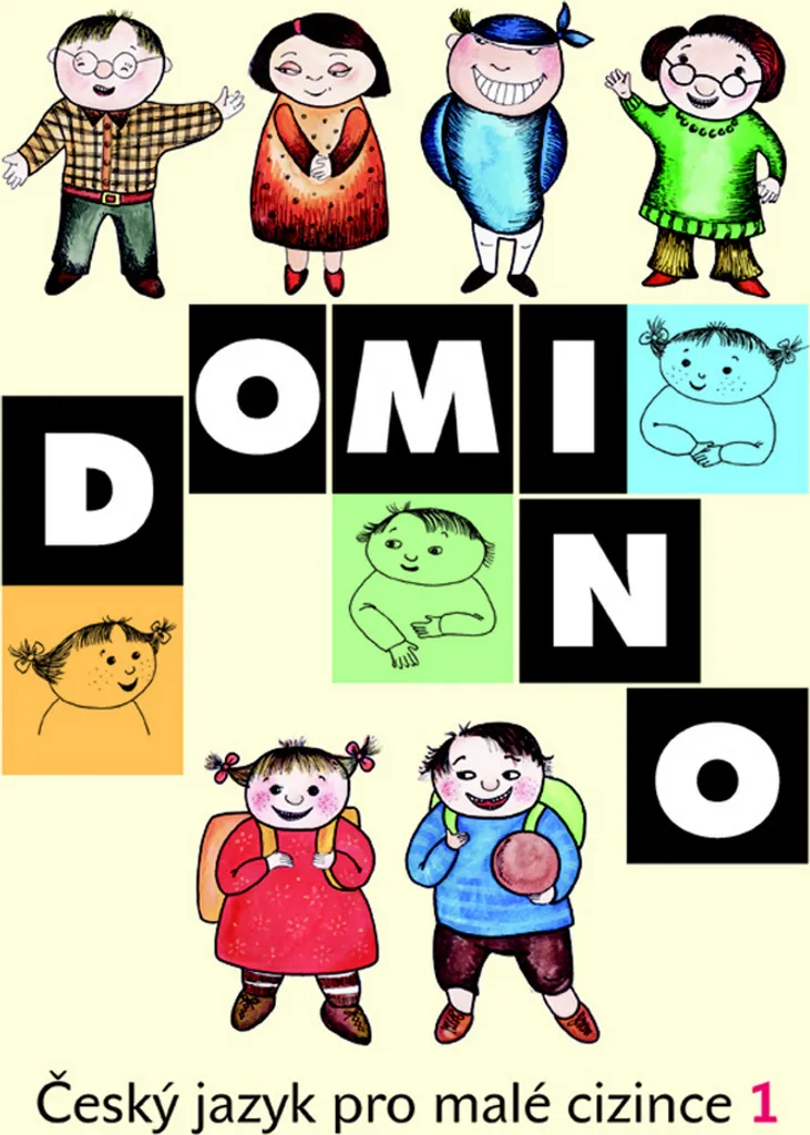 Jeu éducatif de dominos pour apprendre le tchèque aux enfants Vol.1