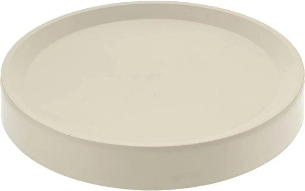 Rouleau à fleurs gris 25,5 cm en plastique pour jardin et terrasse