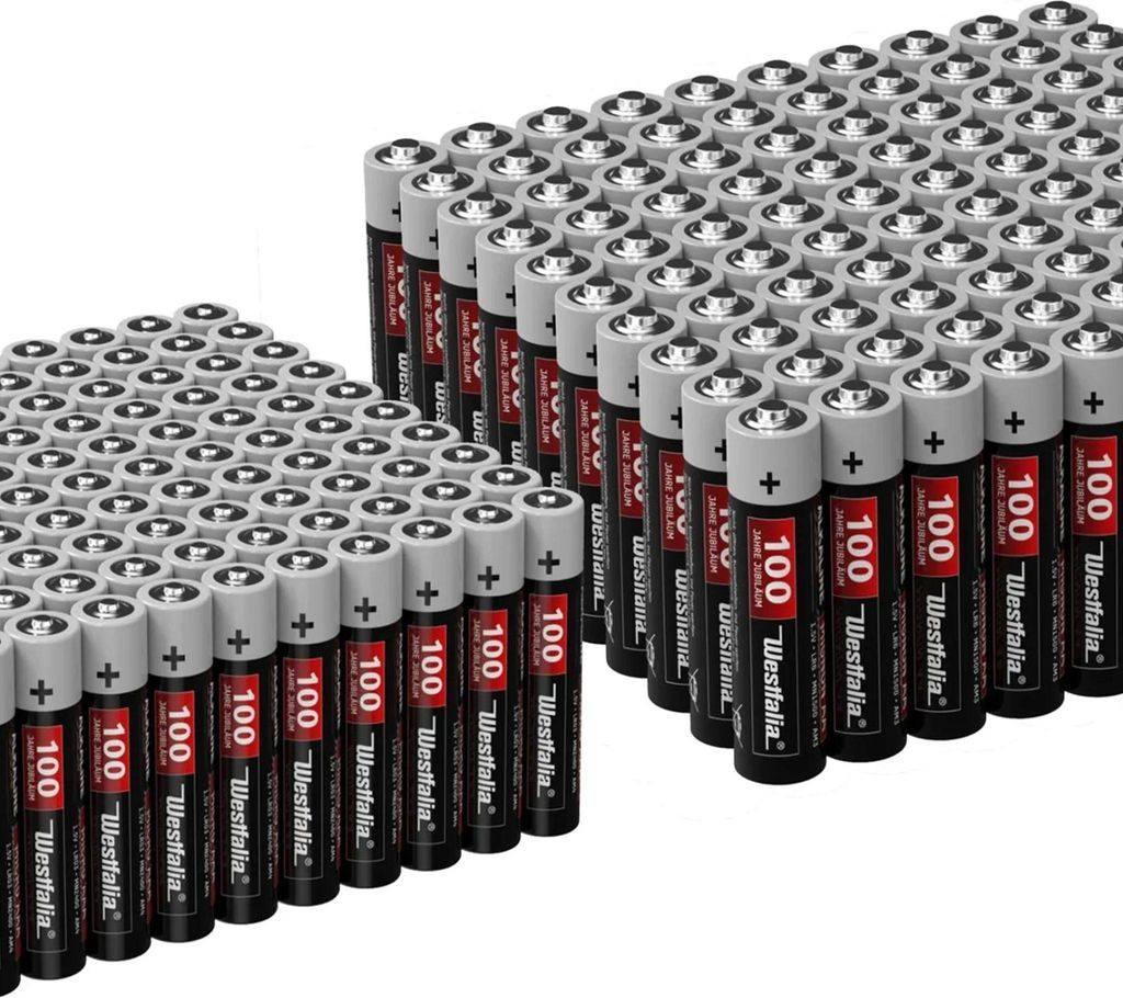 ANSMANN batteria alcalina Mignon AA 1,5V, 100 pezzi Immagine del prodotto 