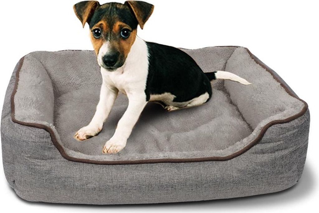 Hundebett    Hundesofa  Hundekorb mit Wendekissen (S) 58 x Produktbild 