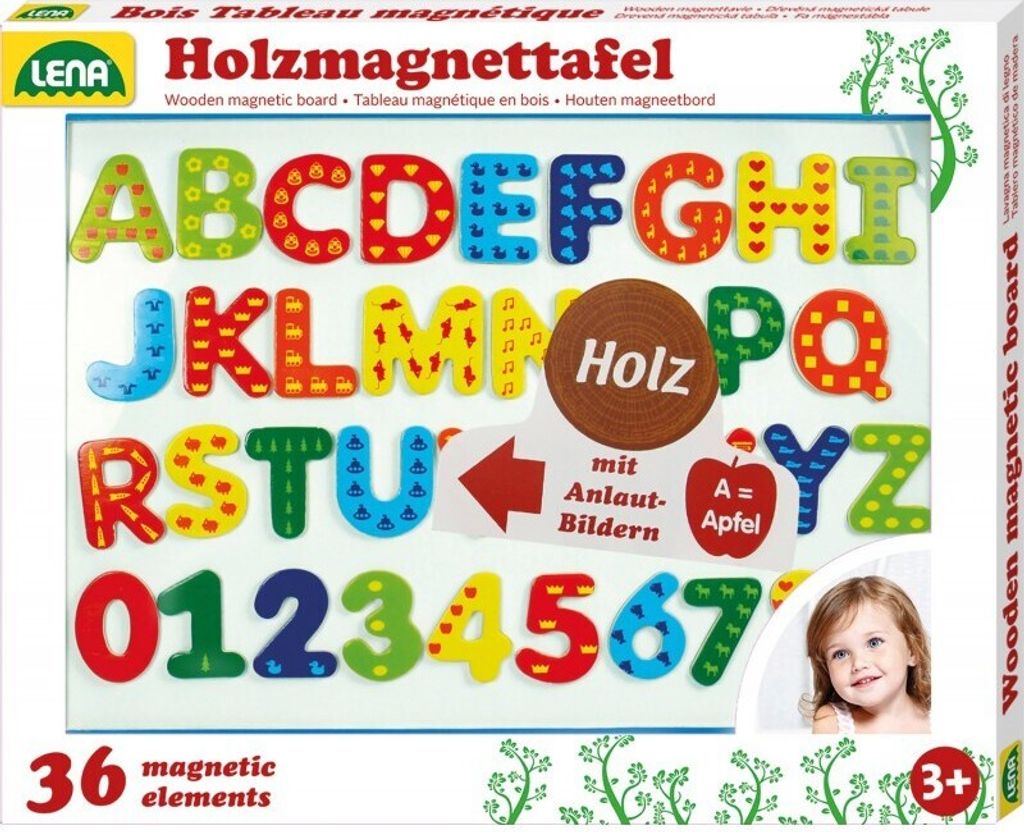 Lena - Holz Magnettafel Produktbild 