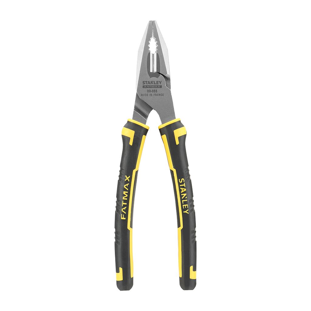 Stanley FatMax Kombinationszange, Prüfzange, Schwarz, Gelb, 200 mm, 200 mm, 340 g, 1 Stück(e)
