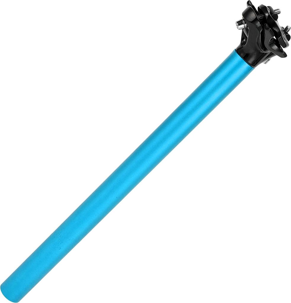 1 Stk. Universal Fahrradsattelstš¹tzen Verstellbarer Winkel 31,6x400mm Fahrradsattelstš¹tze Blau Aluminiumlegierung