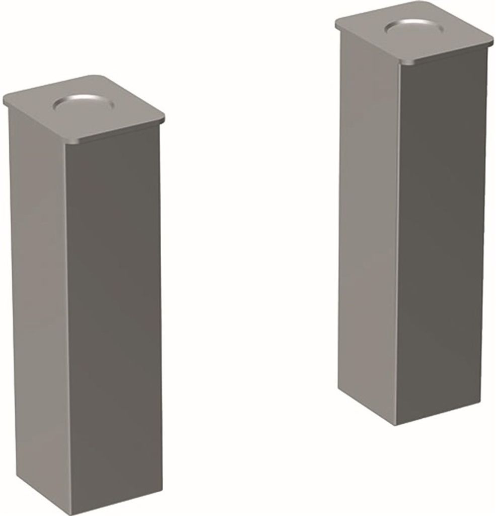 Geberit Geberit Möbelfuß RENOVA COMPACT Aluminium matt, 2 Stück