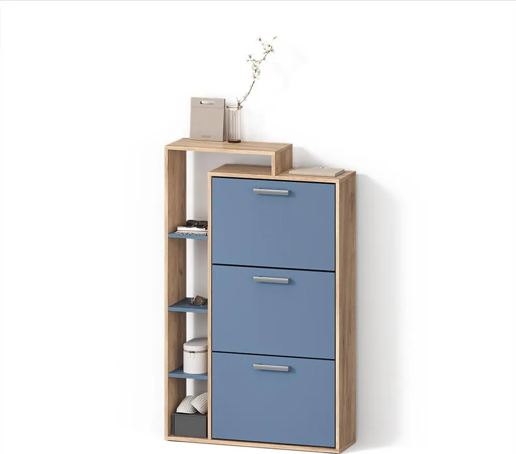 Livinity Scarpiera Ortello 80x128.3 Goldkraft Rovere: Ordine con Stile