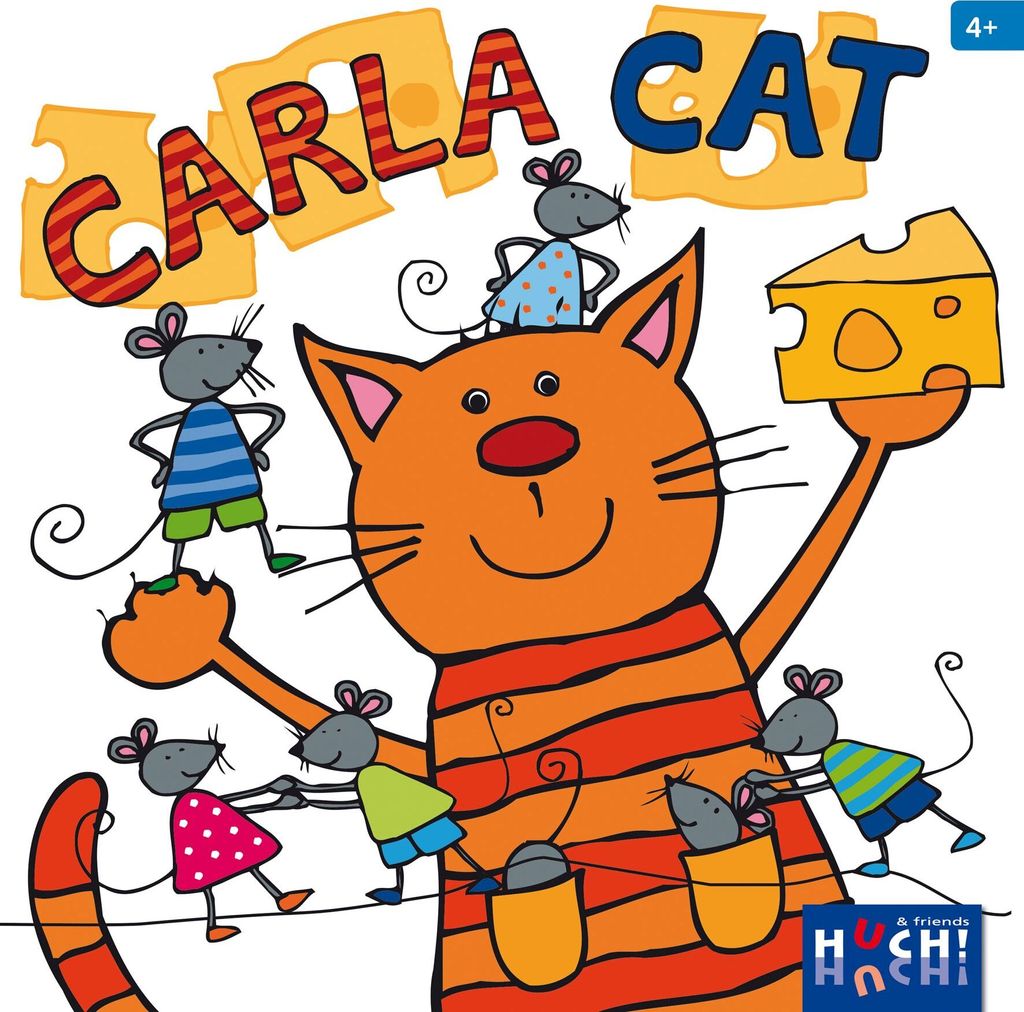 Huch & Friends 878182 - Carla Cat, Geschicklichkeitsspiel