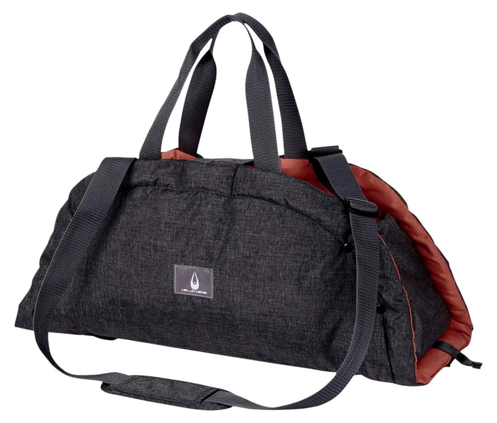 Tasche Shelly, grau-Terracota, 69 x 81 x 3 cm