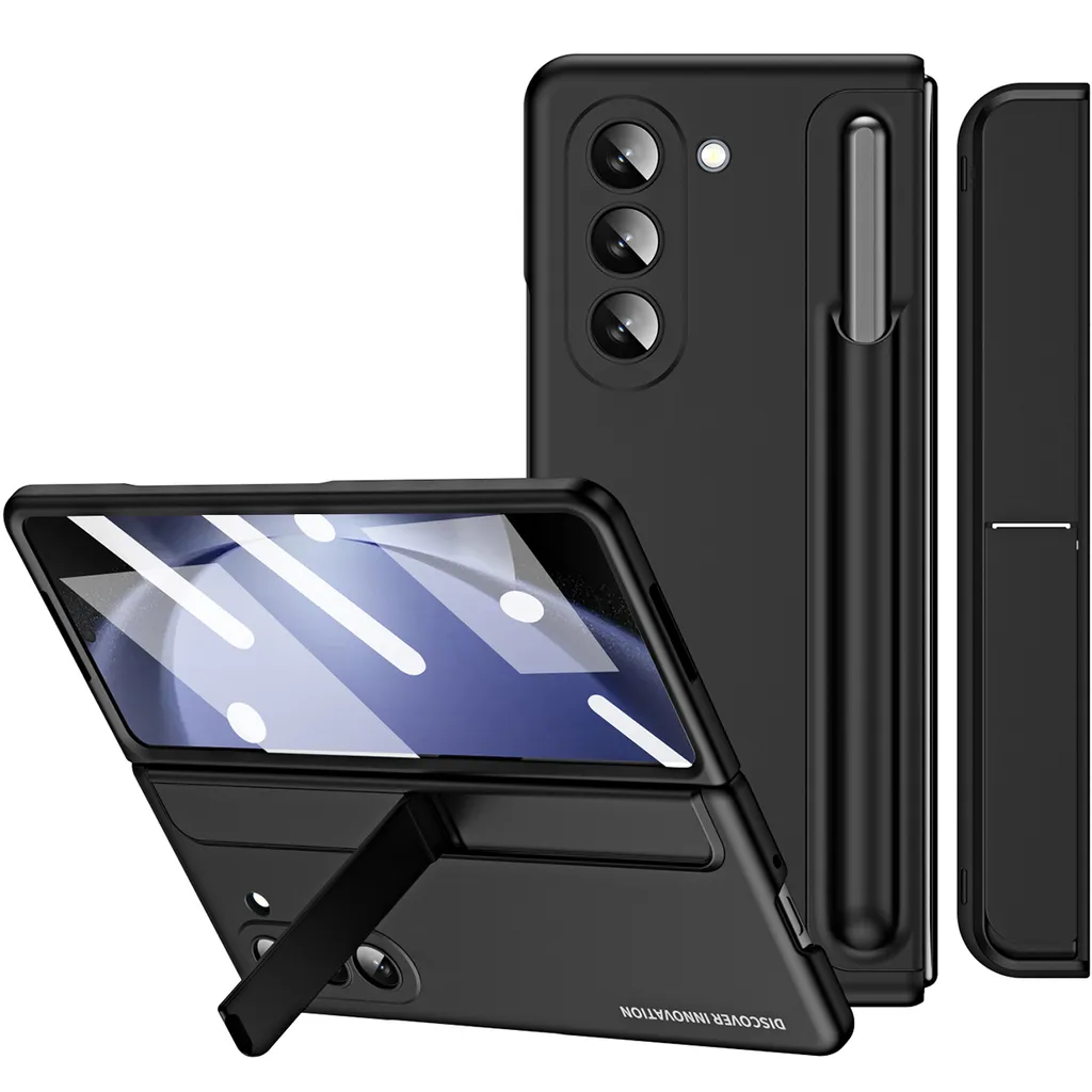 Cover Slim Samsung Z Fold 5: Protezione 360 con Pennino e Kickstand