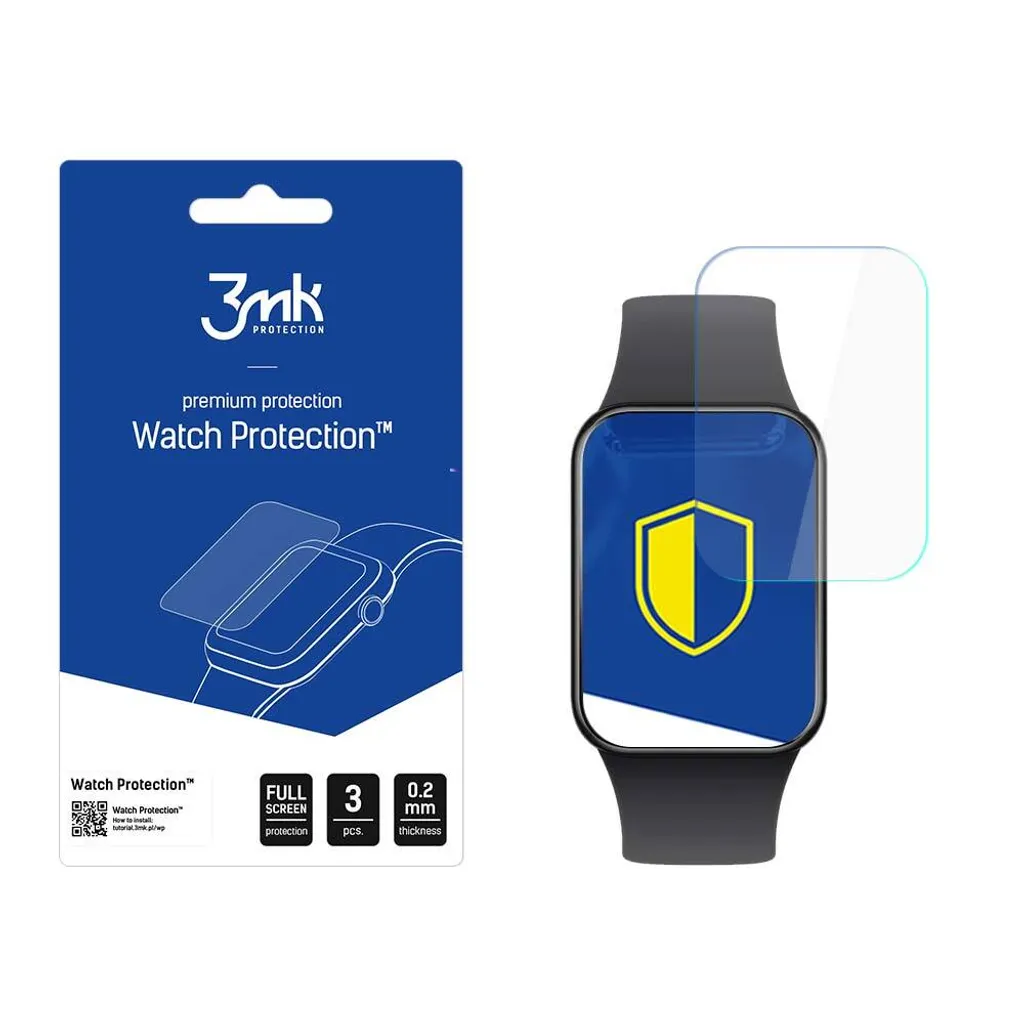 Vetro Protezione Xiaomi Band 8 Pro 3mk FlexibleGlass Anti-Shock