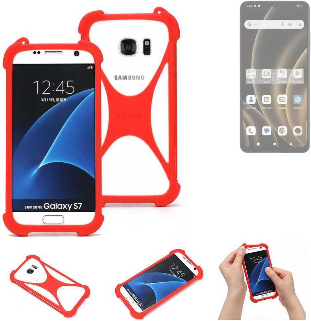 K-S-Trade Handy-Hülle kompatibel mit FreeYond F9S Schutz-Hülle Bumper Silikon Schutz Hülle Cover Case Silikoncase Silikonbumper TPU Softcase
