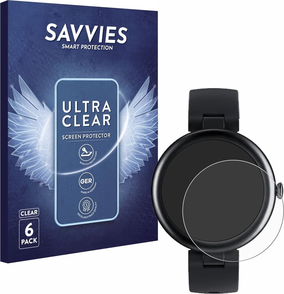 6x Für SHANG WING Lynn 1.1" Schutzfolie Savvies Produktbild 