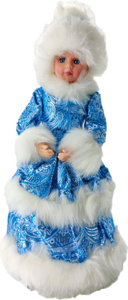 "Snegurotschka"Figur mit Bonbonbehälter "Снегурочка"Schneemädchen