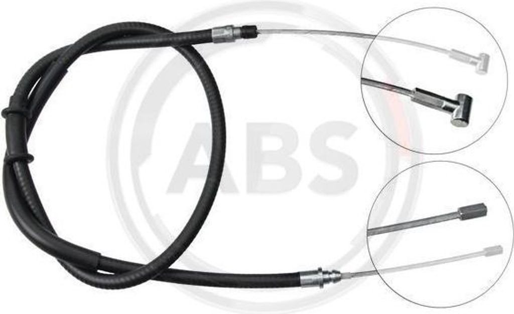 A.B.S. K13286 Seilzug, Handbremse OE 1612040080 kompatibel mit Boxer, Ducato, Jumper