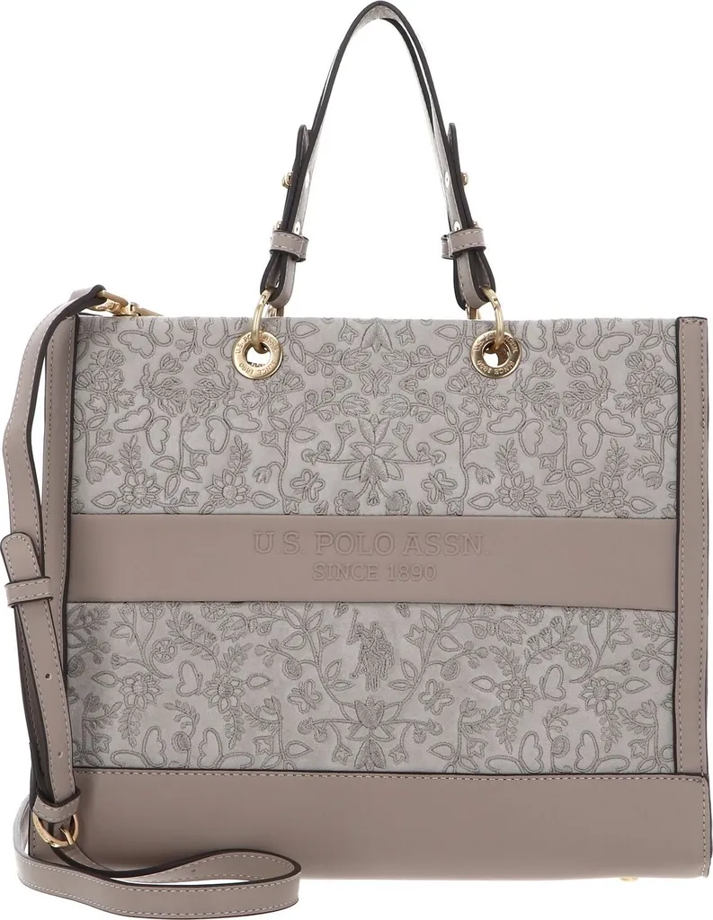 U.S. POLO ASSN. Borsa Shopper New Canyon Oyster Beige: Prezzo e Recensioni