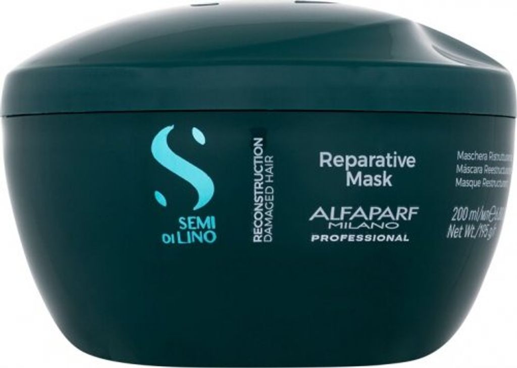 Semi Di Lino Maschera Riparatrice per Capelli Donna 200 - Immagine del prodotto 