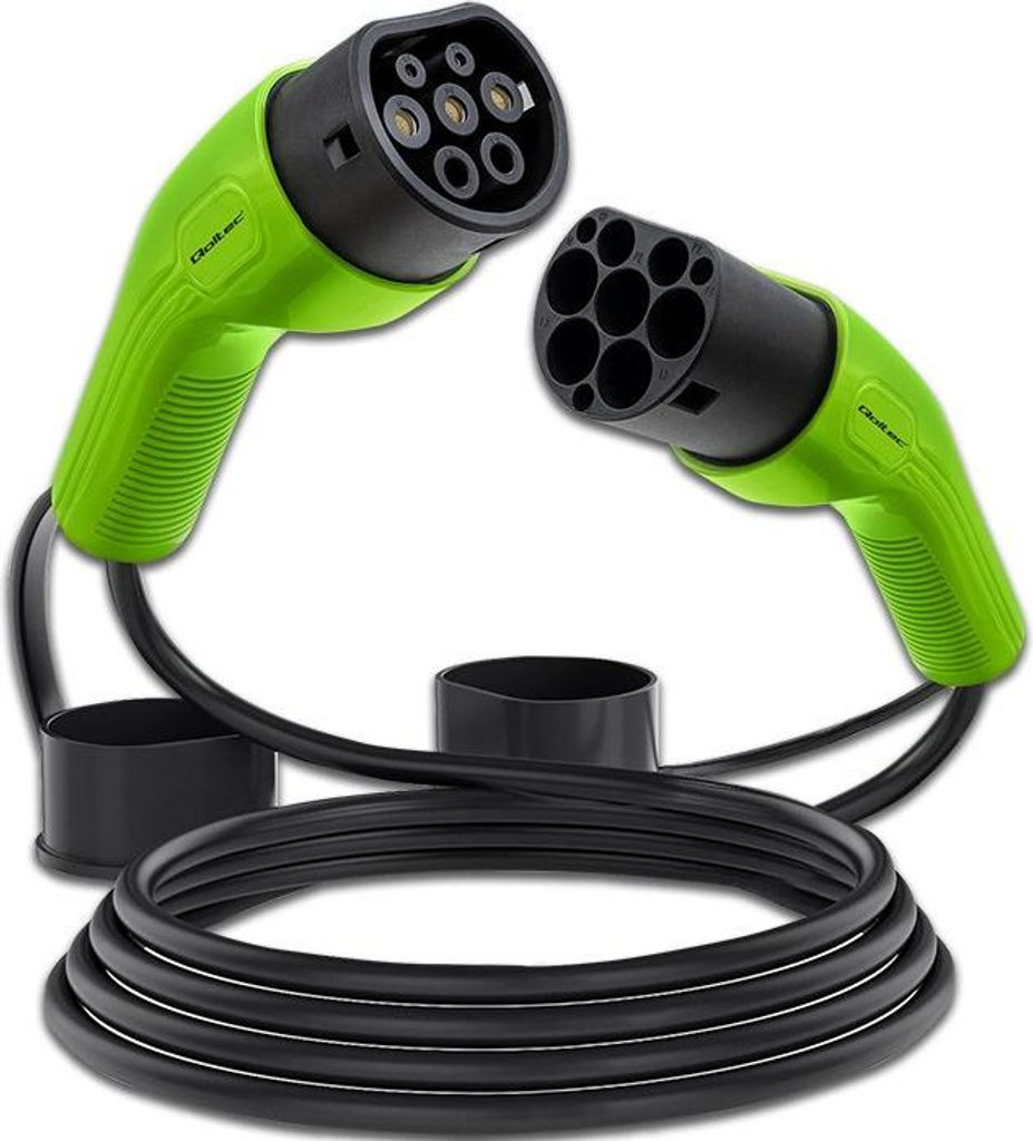 Câble de recharge pour véhicule électrique Qoltec 52472, Image du produit 