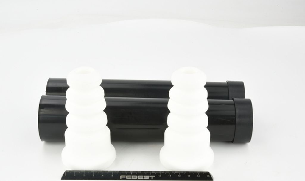 FEBEST VLSHB-S40IIR-KIT Staubschutzsatz Stoßdämpfer Hinten für FORD FOCUS III Turnier Focus II Schrägheck (DA, HCP, DP) Focus II Kombi (DA, FFS...