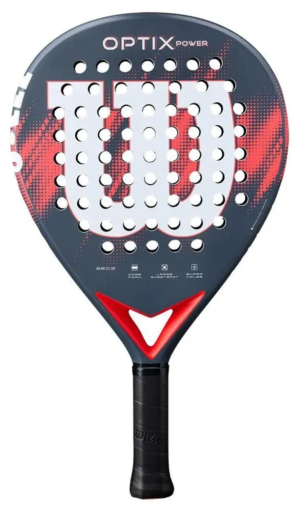 Raquette de Padel Wilson Optix V2 Power - Équipement de Sport de Précision