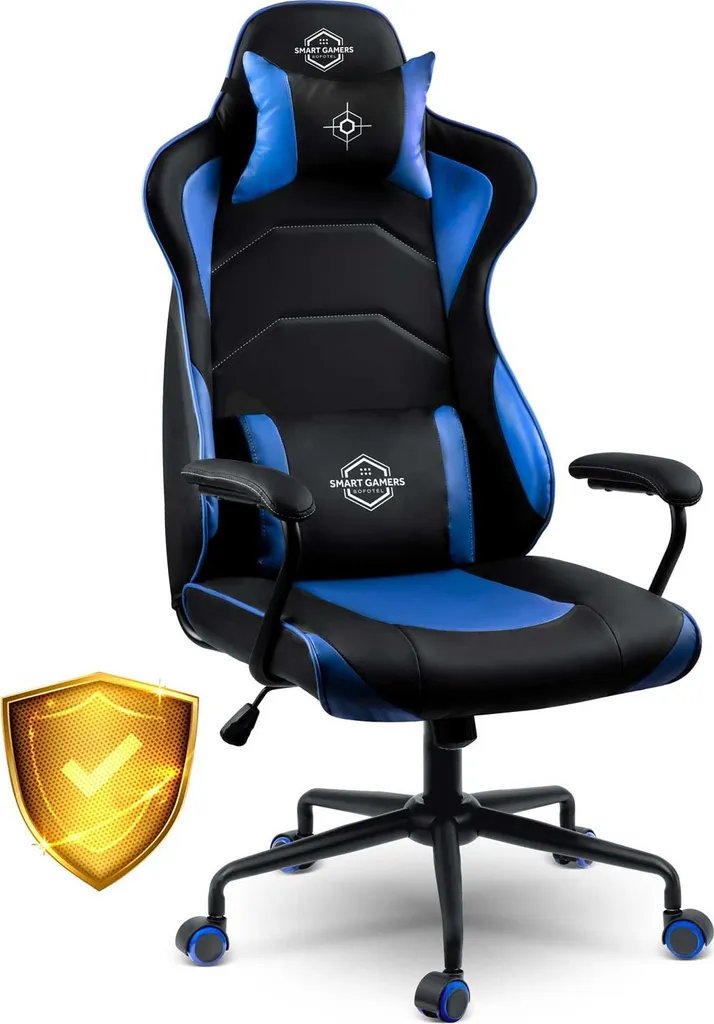 Sedia Gaming Sofotel Yasuo per Ragazzi: Ergonomia e Stile Blu e Nero 2026 - 5