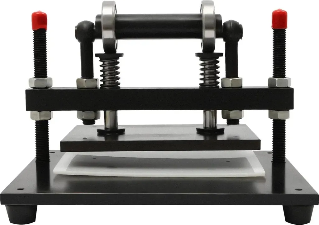 Presse à estamper le cuir manuelle 2 tonnes avec plateau 38x31 cm